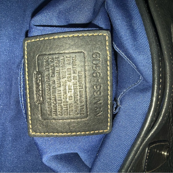 Coach Black Pebble Leather - Picture 13 of 13